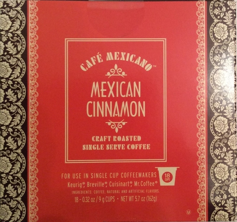 1. Cafe Mexicano Mexican Cinnamon