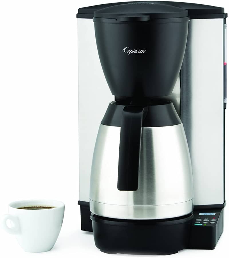 10. Capresso MT600 Programmable Coffeemaker 