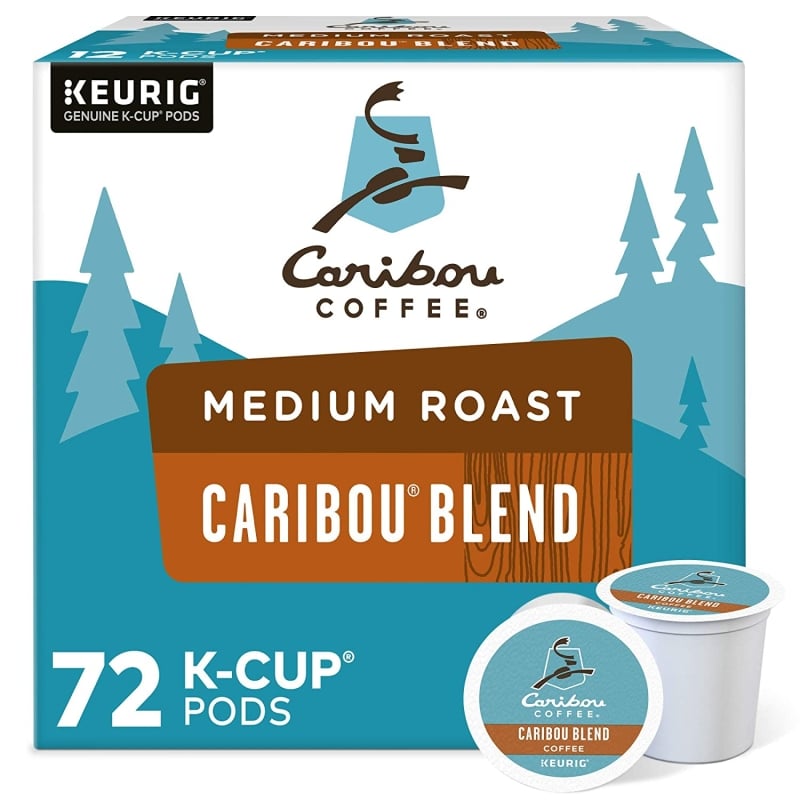 10. Caribou Blend Single-Serve Keurig K-Cup Pods 