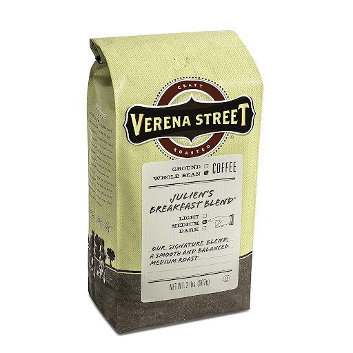 14. Verena Street Coffee 2 Pounds Whole Beans 
