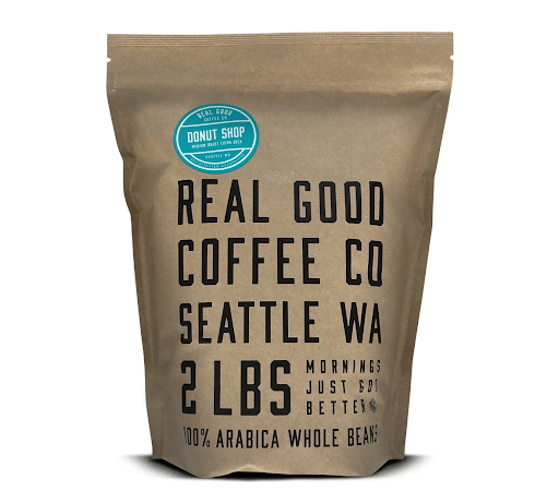 2. Real Good Coffee Company, Whole Bean Coffee  