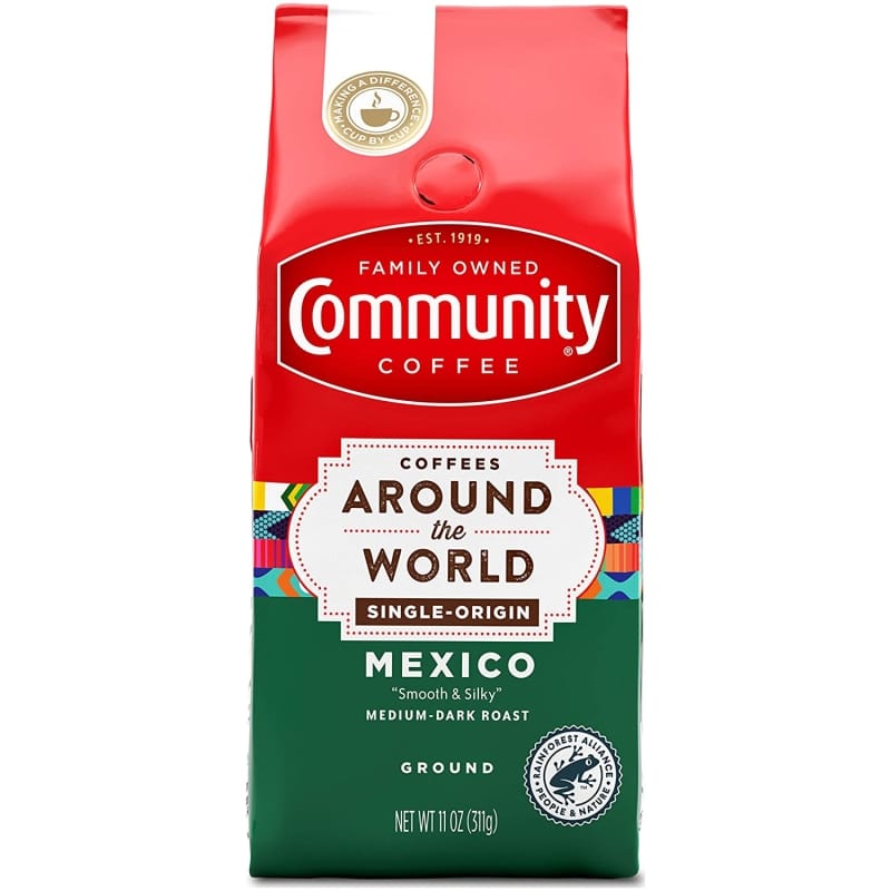 3. Community Coffee Single Origin Mexico Ground Coffee 