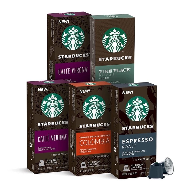 3. Starbucks by Nespresso, Intense Variety Pack 
