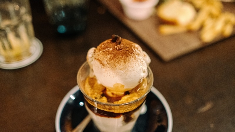 4. Affogato Coffee