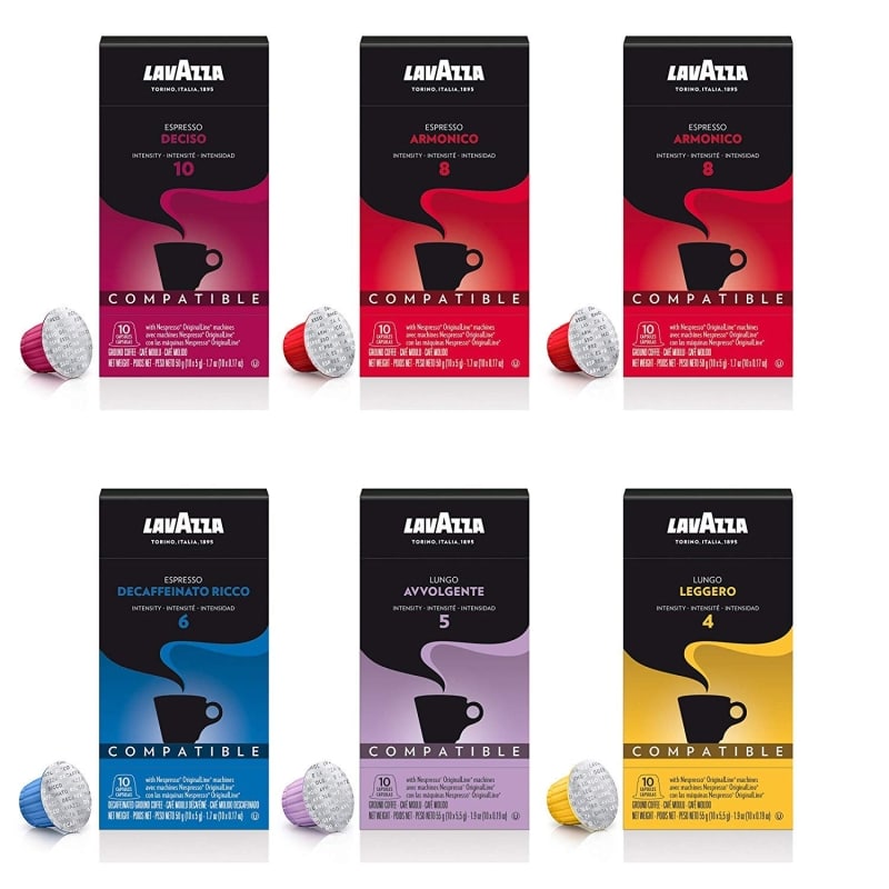 4. Lavazza Espresso Capsules Variety Pack 