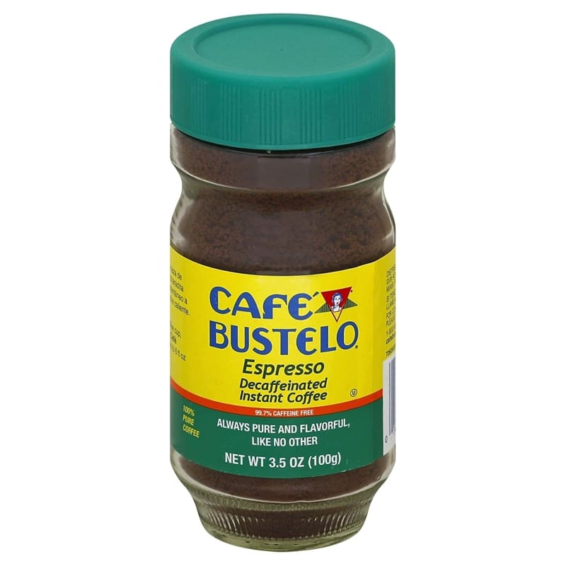 4. Cafe Bustelo Decaffeinated Instant Espresso