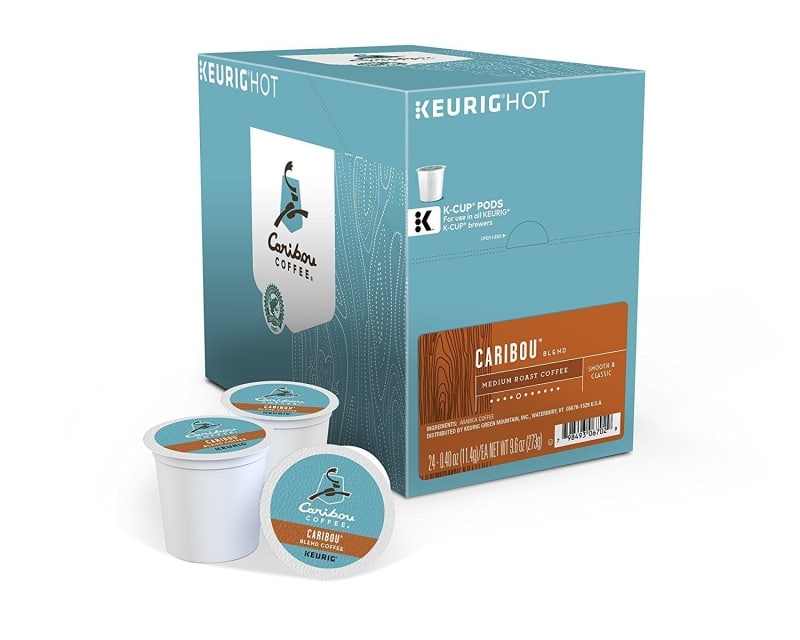7. Caribou Coffee Keurig Single-Serve K-Cup Pods 