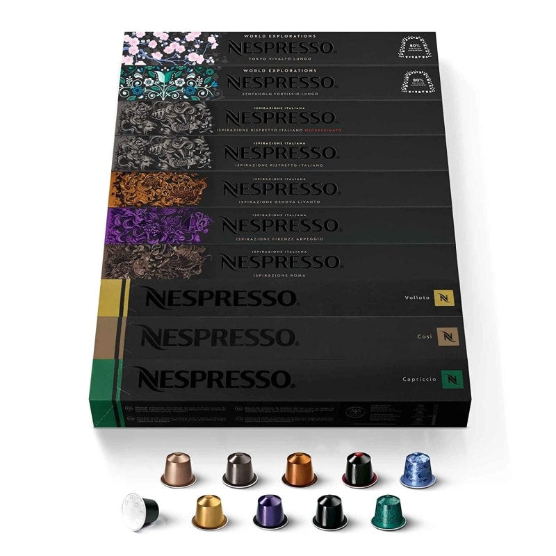 8. Nespresso Capsules OriginalLine, Espresso Variety Pack 