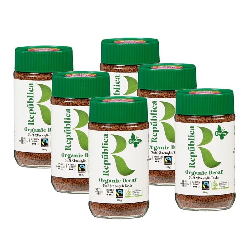 8. República Decaf Instant Coffee 