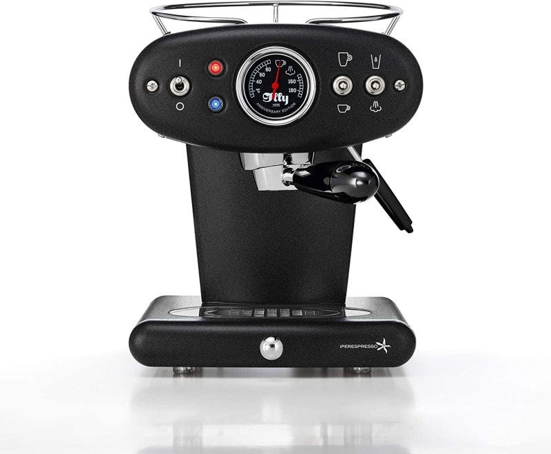 8. Illy X1 Espresso Machine With Cast Iron