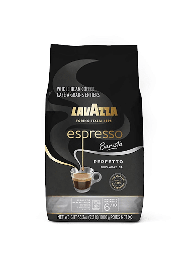 9. Lavazza Espresso, Barista Perfetto, Whole Bean Coffee 