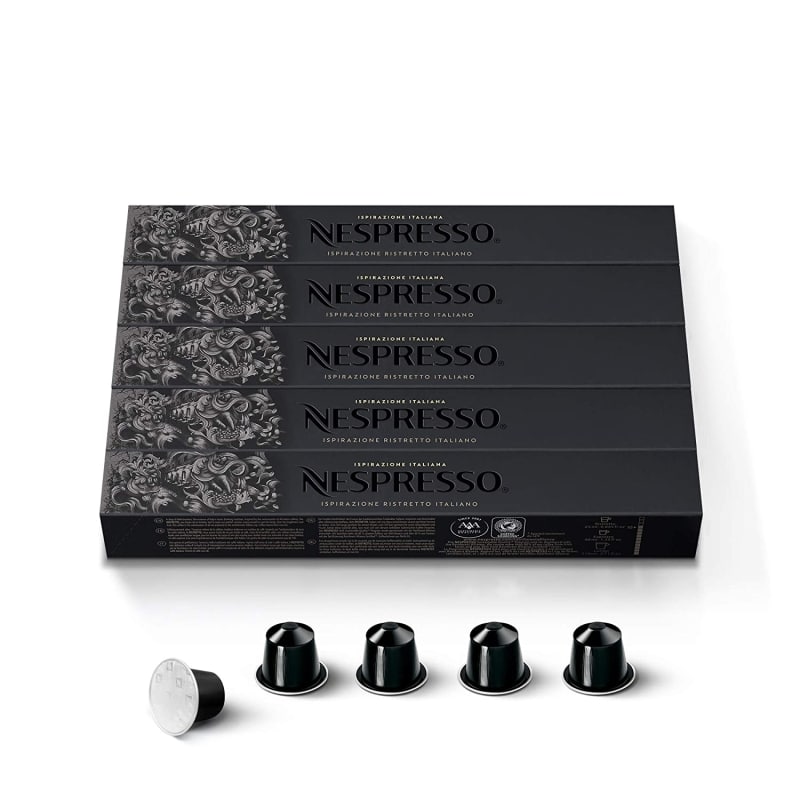 9. Nespresso Capsules OriginalLine Ristretto Intenso Coffee Pods