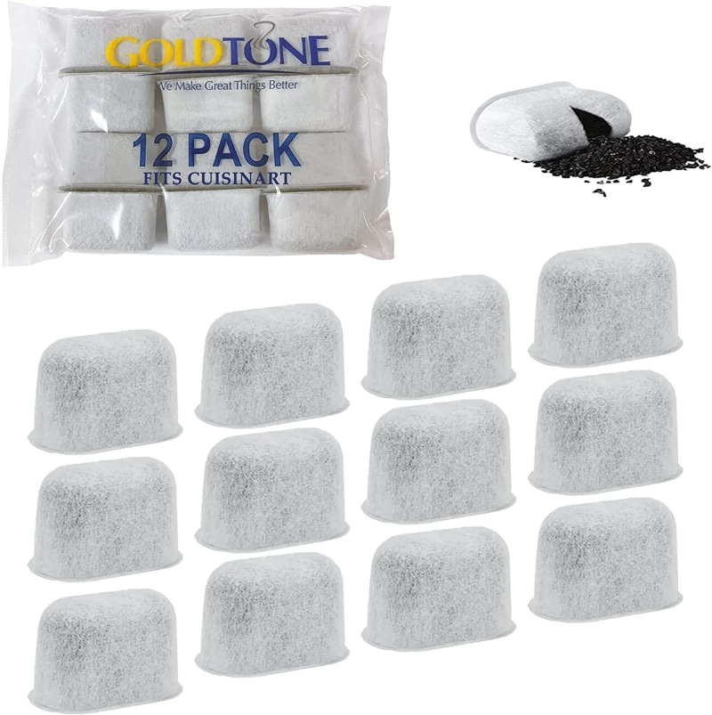 6. GOLDTONE 12 Pack Water Filters 