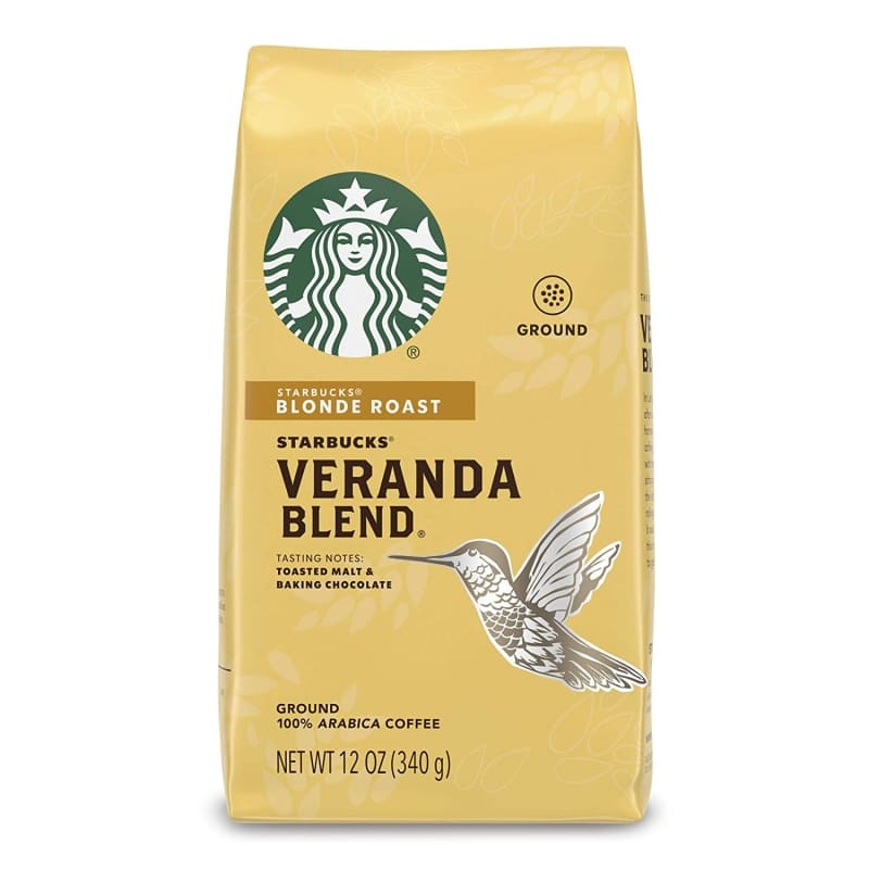 4. Starbucks Blonde Roast Ground Coffee — Veranda Blend