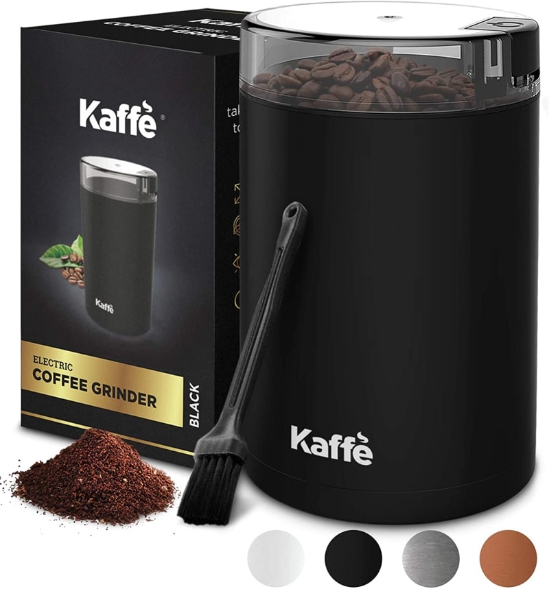 6. Kaffe Electric Coffee Grinder 