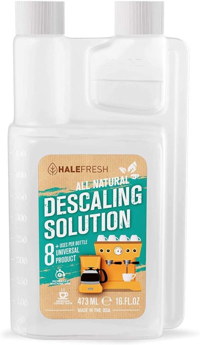 6. Halefresh Descaling Solution Coffee Maker Cleaner 