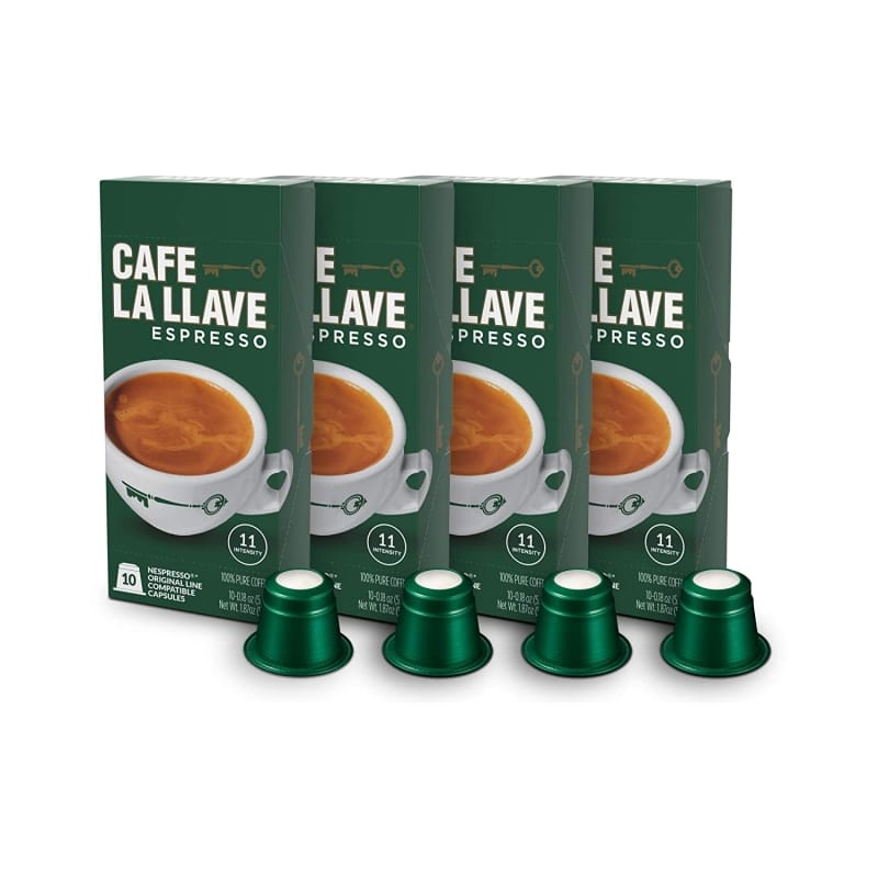 1. Cafe La Llave Espresso Capsules 