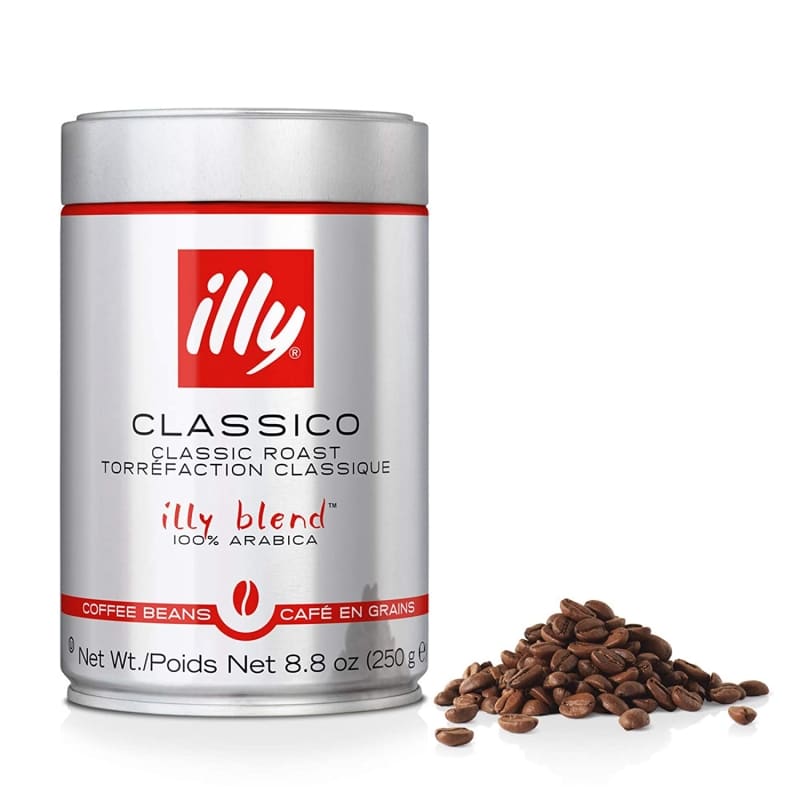 1. Illy Classico Whole Bean Coffee 