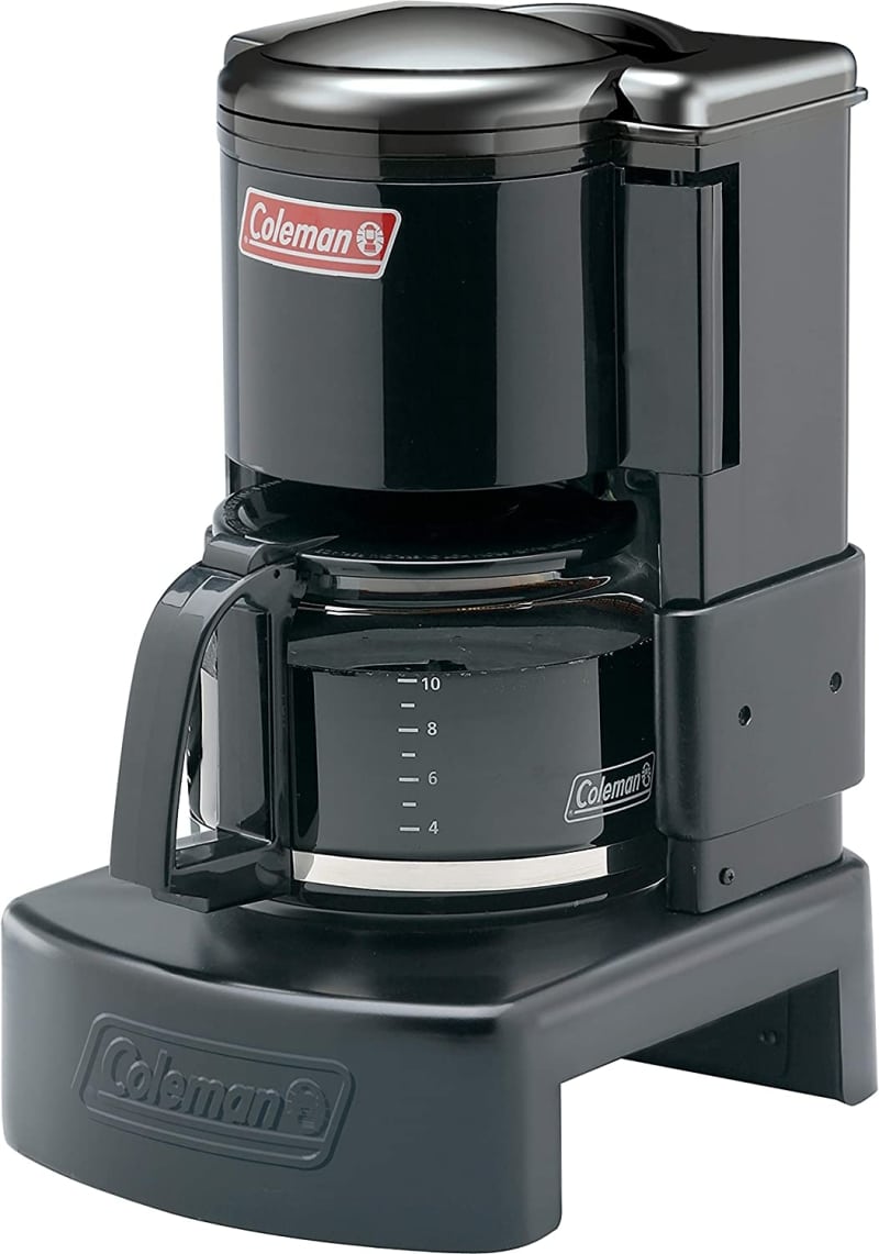 2. Coleman Black Camping Coffee Maker 