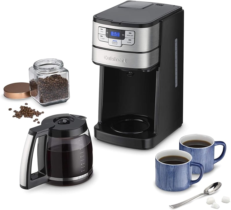  4. Cuisinart DGB-400 Automatic Grind & Brew 12-Cup Coffeemaker 