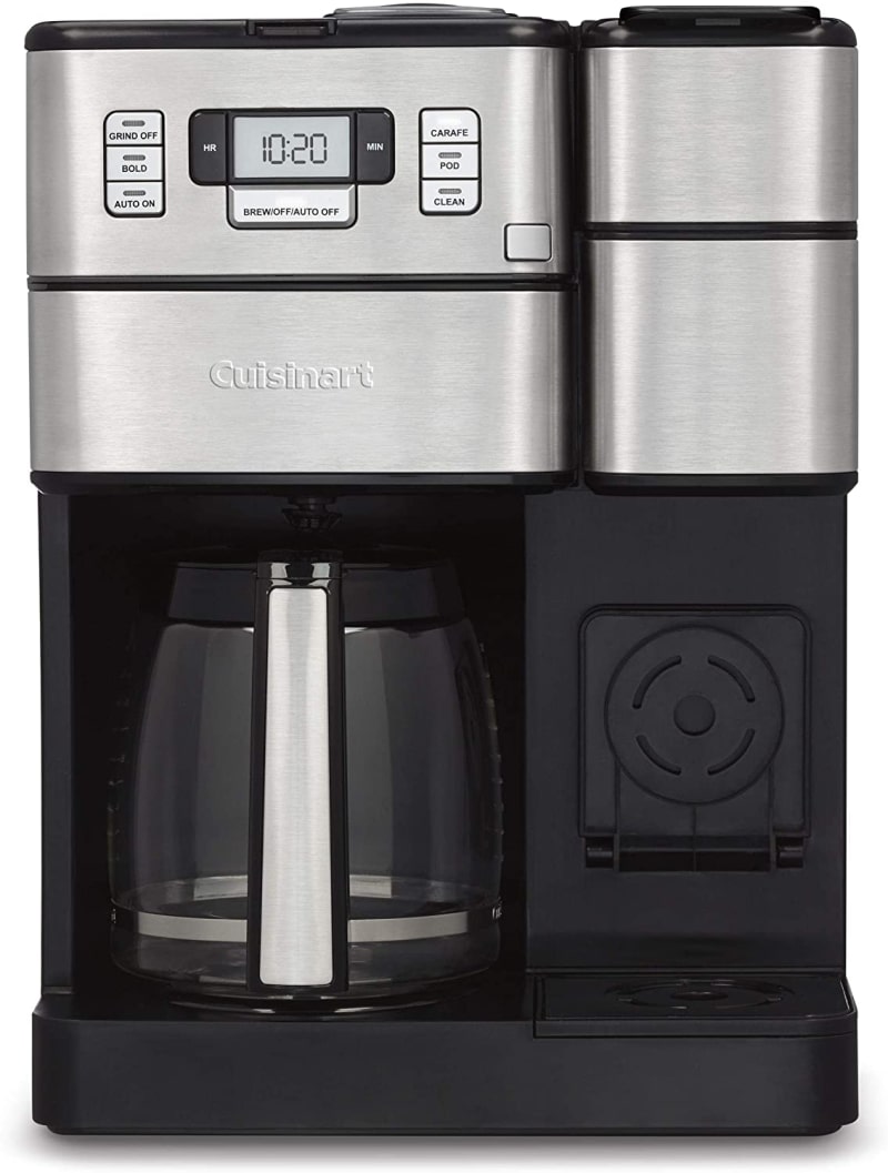 5. Cuisinart SS-GB1 Coffee Center Grind & Brew Plus Silver 