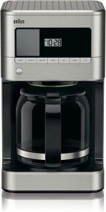 6. Braun KF7070 BrewSense Drip Glass Coffeemaker 