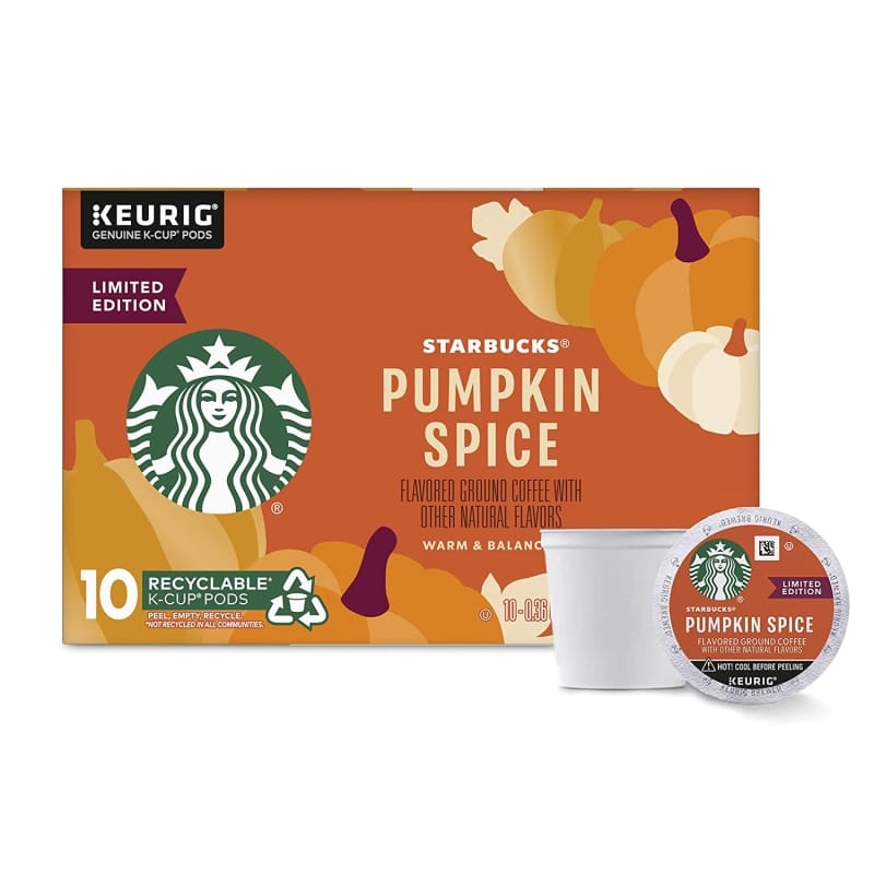 6. Starbucks K-Cup Pods—Pumpkin Spice 