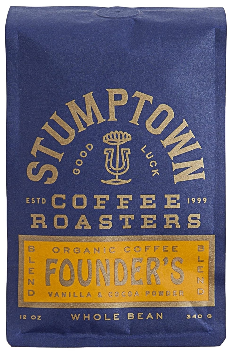 6. Stumptown Coffee Roasters, Founder's Blend - Organic Whole Bean Coffee 