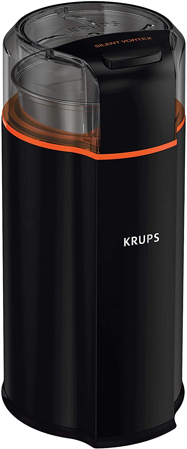 2. Krups Silent Vortex Coffee Grinder 