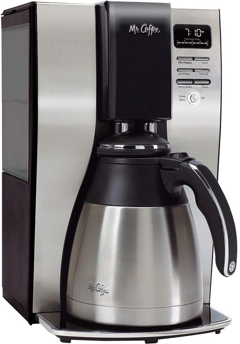2. Mr. Coffee 10 Cup Coffee Maker, Optimal Brew Thermal System B0037ZG3DS 