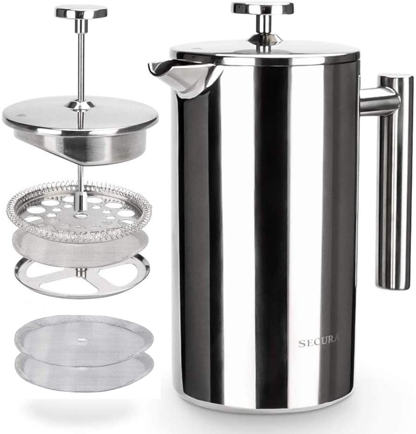 2. Secura French Press Coffee Maker   