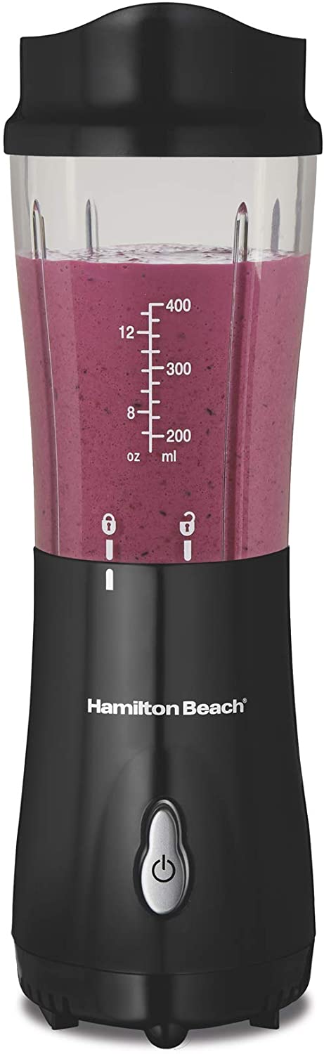 8. Hamilton Beach Personal Blender for Shakes and Smoothies 