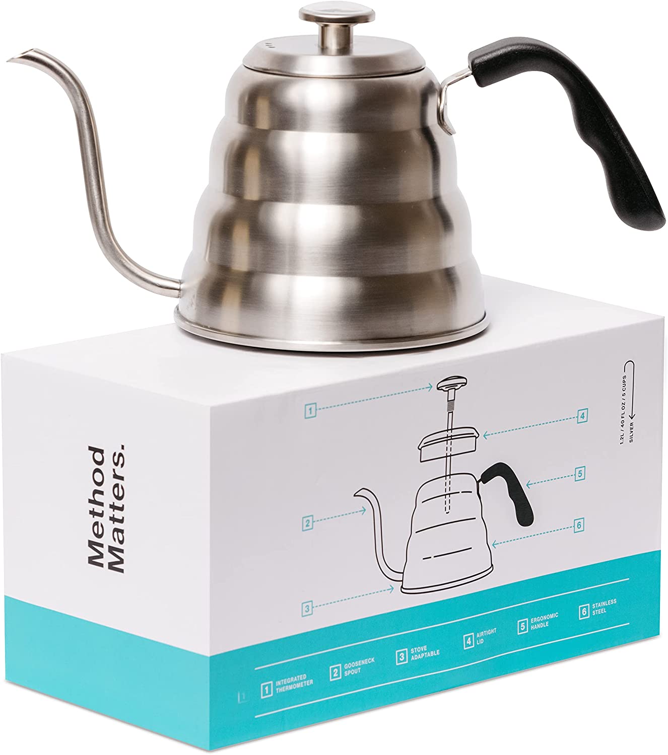 2. Barista Warrior Gooseneck Kettle