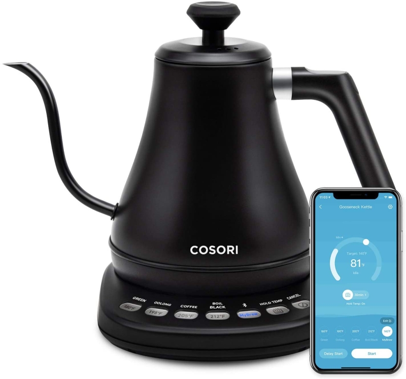 3. Cosori Electric Gooseneck Kettle  