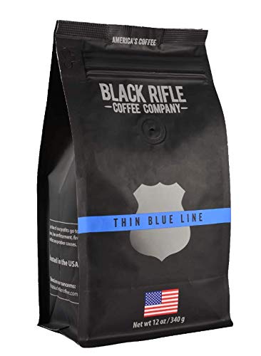 4. Black Rifle Thin Blue Line Coffee  