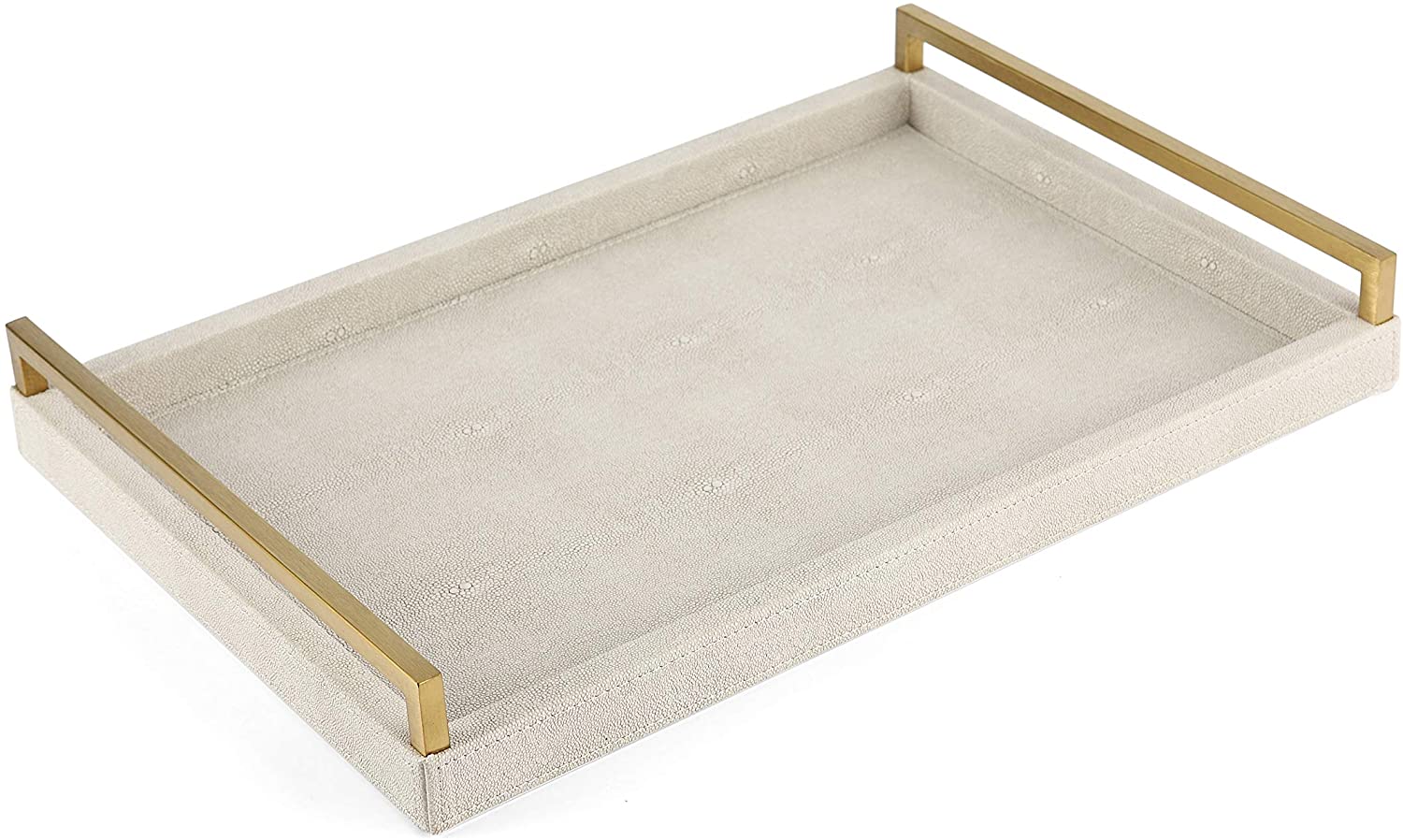5. WV Ivory Faux Shargreen Tray 