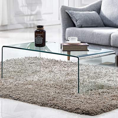 9. Premium Tempered Glass Coffee Table 
