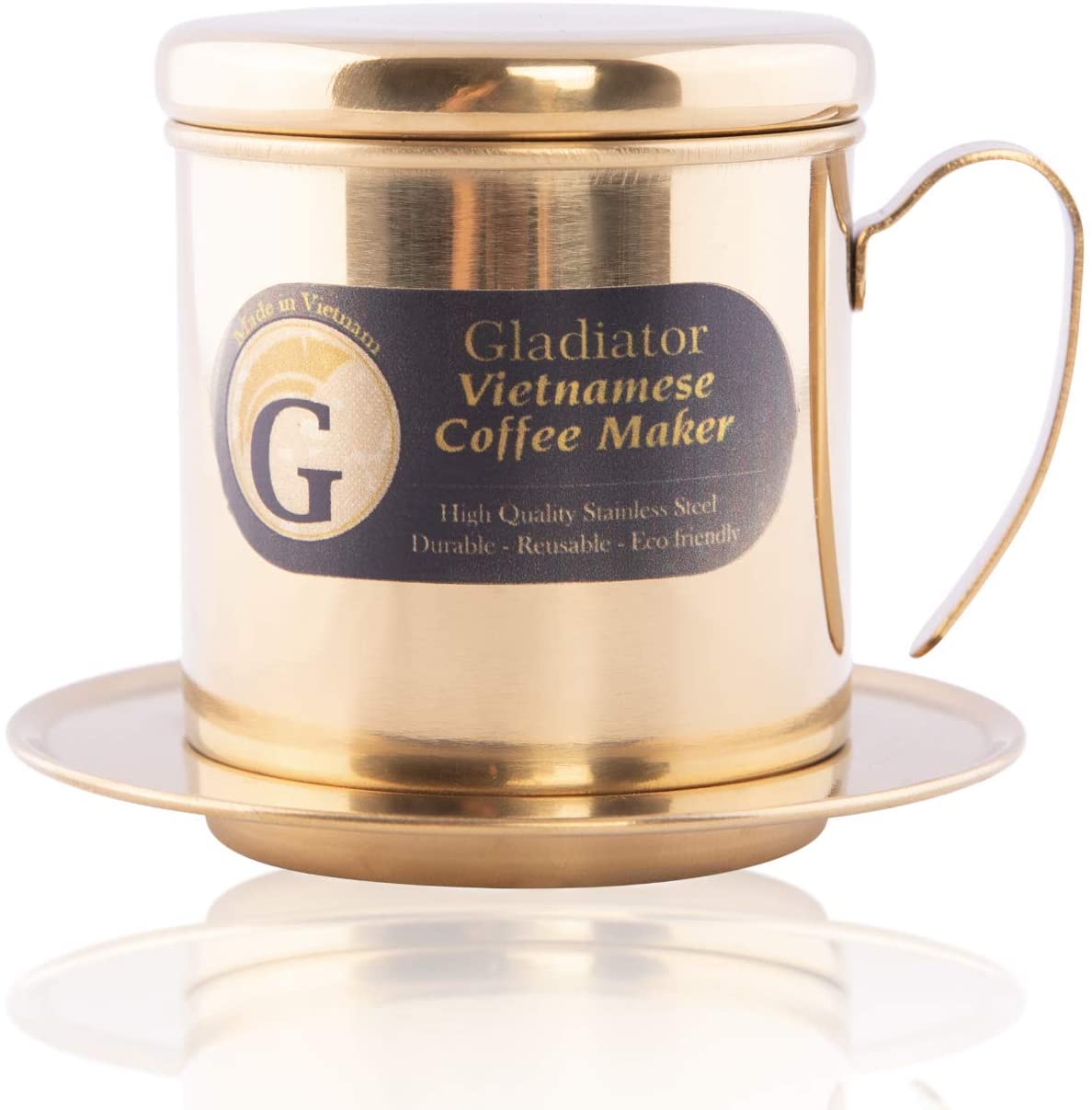 2. Gladiator Coffee Vietnamese Gold Drip Coffee Machines ‎