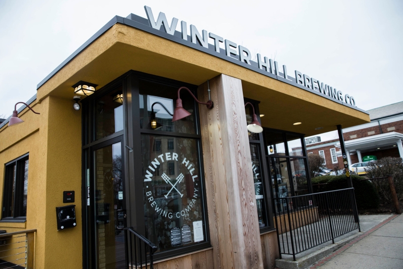 15. Winter Hill Brewing Company