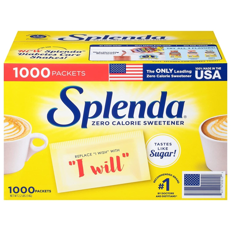 2. Individual packet of Splenda Calorie-Free Sweetener 