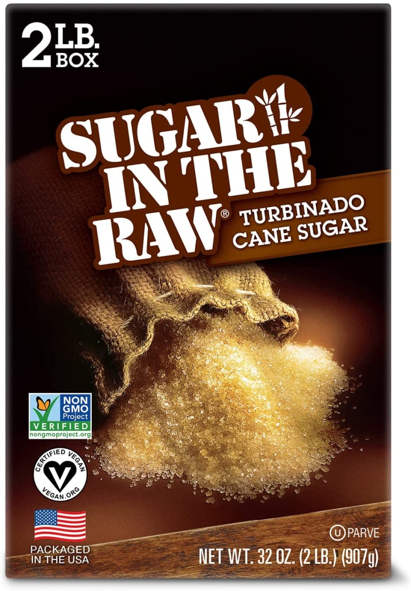 3. Sugar In The Raw, 2LB. Turbinado 