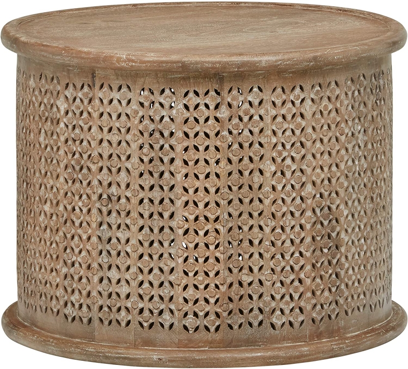 8. Stone & Beam Commodore Casual Round Coffee Table  